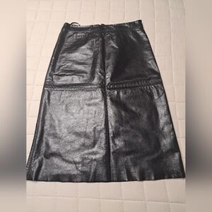Gap Leather Skirt